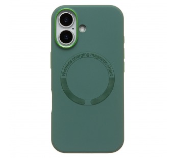 Чехол-накладка - SM040 SafeMag для "Apple iPhone 17" (pine needle green) (243229)#2137745