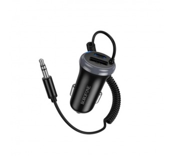 Bluetooth Aux адаптер BOROFONE BC64 + АЗУ (1A1C)#2137538