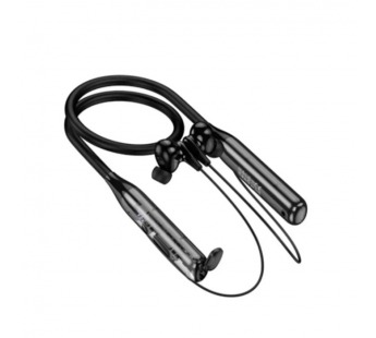 Беспроводные спорт наушники HOCO DSS04 (100 ч/800 mAh/TF)  черные#2137490