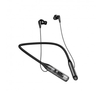 Беспроводные спорт наушники HOCO DSS04 (100 ч/800 mAh/TF)  черные#2137489