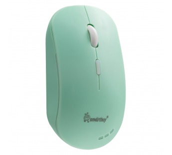 Беспроводная мышь SMARTBUY 288 беззвучная зеленая#2139188
