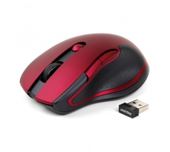 Беспроводная мышь SMARTBUY 508 бордовая#2139183