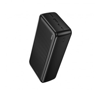 Аккумулятор внешний Borofone BJ78В Clever, 30000mAh, пластик, 2.0А, 2 USB выхода, цвет: черный (1/30)#2138952