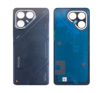 Задняя крышка для Tecno Pova 7 5G (LJ7) Черный - Премиум#2139203
