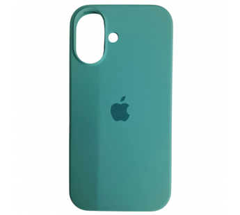 Чехол силиконовый Silicone Case ORG iPhone 16 бирюзовый (11)#2139912