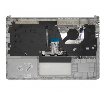 Топ-панель L88206-251 для HP серебряная с подсветкой#2139666