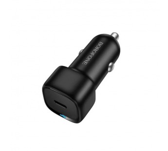 Блок питания автомобильный 1 Type-C Borofone BZ34А Cloud, PD20Вт, цвет: черный (1/94/376)#2140665