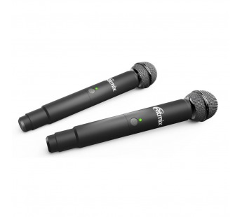 Комплект беспроводных микрофонов RITMIX RWM-422 black#2140645