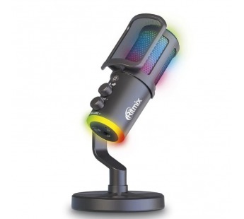 Настольный микрофон RITMIX RDM-178 USB Gaming Black#2140637