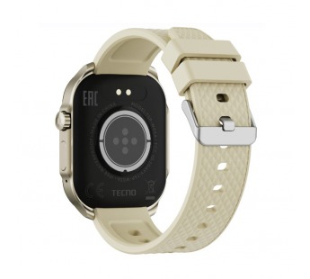 Умные часы TECNO Watch 3 Active (2.04"/350mAh/IP68/функция звонка/Уведомления/Bluetooth) золото#2140889