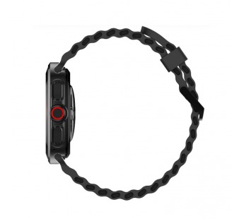 Умные часы TECNO Watch Neo (1.43"/300mAh/IP68/функция звонка/Уведомления/Blue/два ремешка) черные#2140876