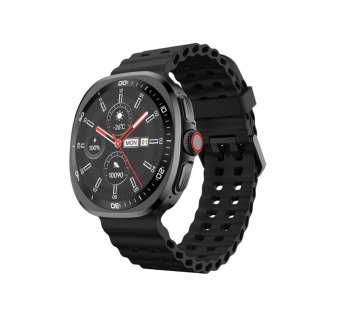 Умные часы TECNO Watch Neo (1.43"/300mAh/IP68/функция звонка/Уведомления/Blue/два ремешка) черные#2140875