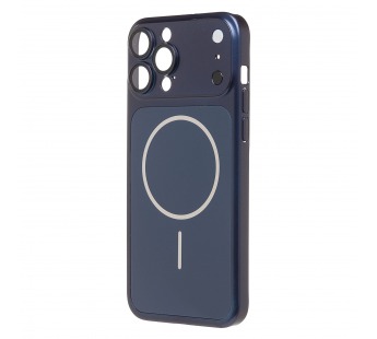 Чехол-накладка - SM091 AG-Glass SafeMag для "Apple iPhone 13 Pro Max" (dark blue) (244010)#2142972