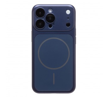 Чехол-накладка - SM091 AG-Glass SafeMag для "Apple iPhone 13 Pro" (dark blue) (244009)#2142967