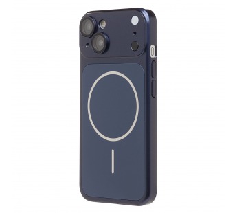 Чехол-накладка - SM091 AG-Glass SafeMag для "Apple iPhone 14" (dark blue) (244003)#2142960