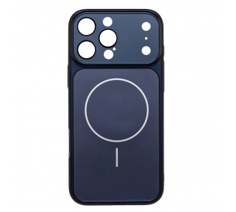 Чехол-накладка - SM091 AG-Glass SafeMag для "Apple iPhone 15 Pro Max" (dark blue) (244005)#2141253