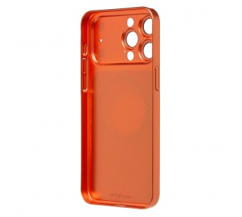 Чехол-накладка - SM091 AG-Glass SafeMag для "Apple iPhone 15 Pro Max" (orange) (244014)#2142950