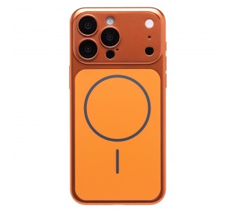 Чехол-накладка - SM091 AG-Glass SafeMag для "Apple iPhone 15 Pro Max" (orange) (244014)#2142952