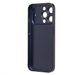 Чехол-накладка - SM091 AG-Glass SafeMag для "Apple iPhone 15 Pro" (dark blue) (244011)#2142947