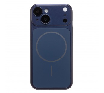 Чехол-накладка - SM091 AG-Glass SafeMag для "Apple iPhone 15" (dark blue) (244007)#2142943