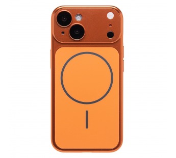 Чехол-накладка - SM091 AG-Glass SafeMag для "Apple iPhone 15" (orange) (244016)#2142940