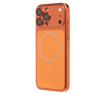 Чехол-накладка - SM091 AG-Glass SafeMag для "Apple iPhone 16 Pro Max" (orange) (244013)#2142933