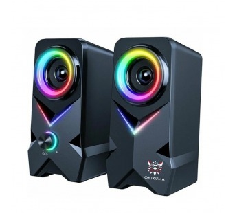 Компьютерные колонки 2.0 Onikuma L2 (черный)#2141234