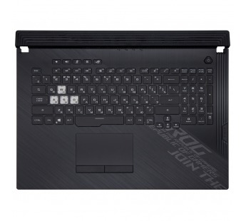 Топ-панель Asus ROG Strix G G731GV черная с RGB-подсветкой (4-зонная) без Keystone#2141598