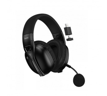 Игровые полноразмерные проводные наушники HOCO W114 (Bluetooth/30 ч/600 mAh) черные#2142713