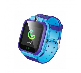 Умные часы HOCO Y105 (1.44"/400mAh/2G/GPS/камера/функция звонка/Уведомления) детские синие#2142127