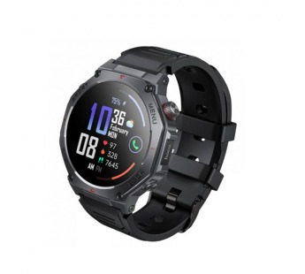 Умные часы HOCO Y37 (1.43"/520mAh/GPS/функция звонка/Уведомления/Bluetooth) черные#2142711