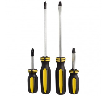 Набор отверток 4шт, пластиковые рукоятки, серия Simple Park (1/12/72)#2141730