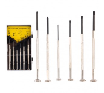 Набор отверток для точных работ, 6 шт Park (1/25/100)#2141729