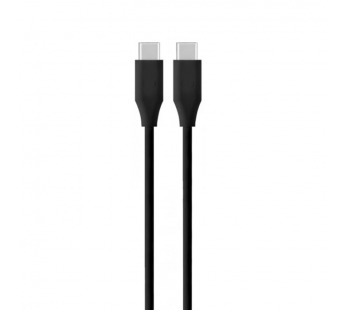 Кабель USB 2.0 Type-C--Type-C High-Speed Data 480 Mbps, 60W, 1.2 метра черный iOpen <ACU505-B-1.2M> (1/200)#2141906
