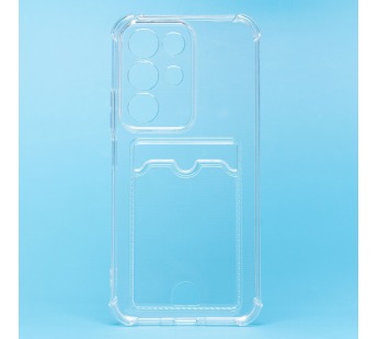 Чехол-накладка - SC276 с картхолдером для "Realme C85 5G" (transparent) (243761)#2145060