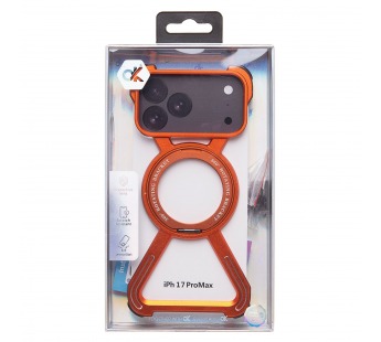 Чехол-накладка - SMZ14 SafeMag для "Apple iPhone 17 Pro Max" (orange) (243956)#2143037