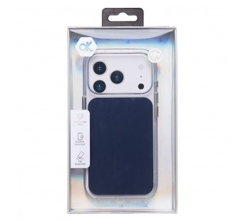 Чехол-накладка SM046 SafeMag для "Apple iPhone 17 Pro" (dark blue/transparent) (243968)#2143027