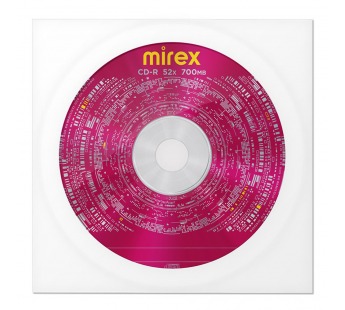 Диск MIREX CD-R 52X 700MB Convert (1/150/600)#2142654