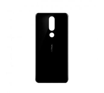 Задняя крышка для Nokia 3.1 Plus (2-sim) (черный)#2143165