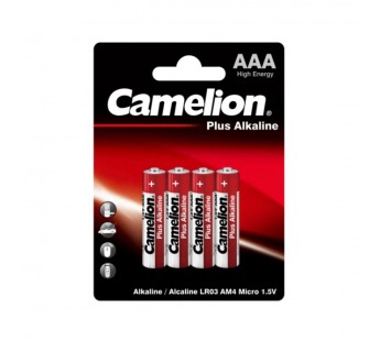 Элемент питания CAMELION  LR03  Plus Alkaline (4 бл)   (48/1152)#2143098