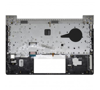 Топ-панель для HP Elitebook 640 G10 серебряная (для моделей со сканером отпечатка)#2143235