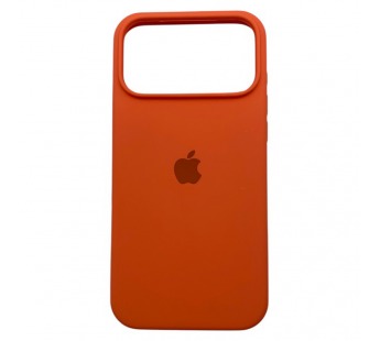 Чехол iPhone 17 Pro Max Silicone Case (c Лого) №02 Абрикосово-Апельсиновый#2143403