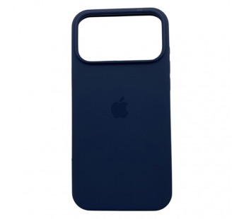 Чехол iPhone 17 Pro Max Silicone Case (c Лого) №08 Полуночный Синий#2143402