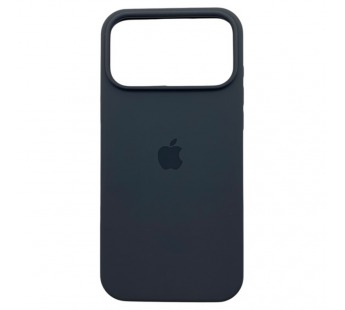 Чехол iPhone 17 Pro Max Silicone Case (c Лого) №15 Серая Сажа#2143400