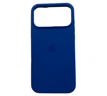 Чехол iPhone 17 Pro Max Silicone Case (c Лого) №38 Звездно Синий#2143395