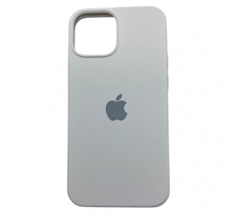 Чехол iPhone 13 Mini Silicone Case (c Лого) №09 Белый#2143464