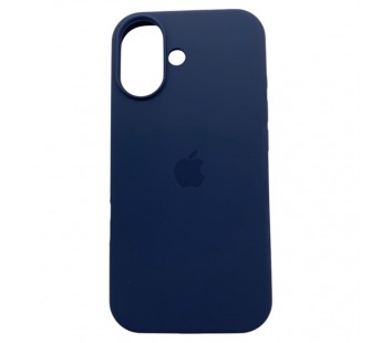 Чехол iPhone 17 Silicone Case (c Лого) №08 Полуночный Синий#2143388