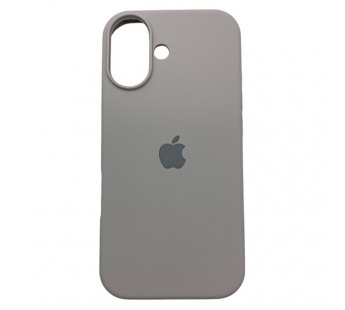 Чехол iPhone 17 Silicone Case (c Лого) №10 Серый#2143389