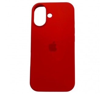 Чехол iPhone 17 Silicone Case (c Лого) №14 Красный#2143390