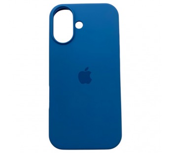 Чехол iPhone 17 Silicone Case (c Лого) №24 Лазурно-Голубой#2143365